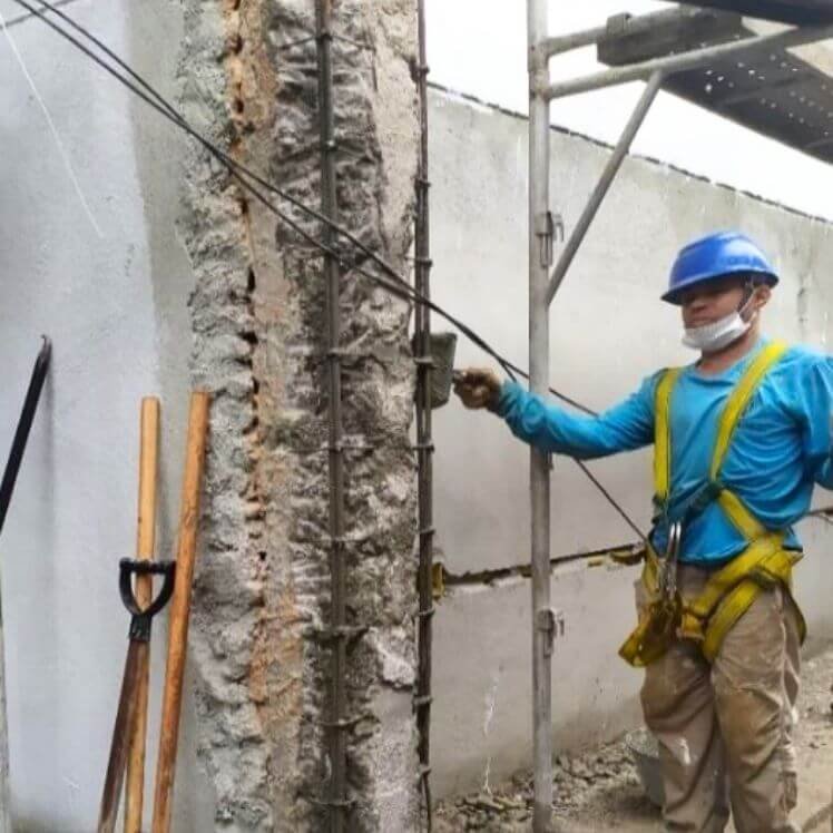 Recuperação Estrutural de Pilares - Manutenção Predial